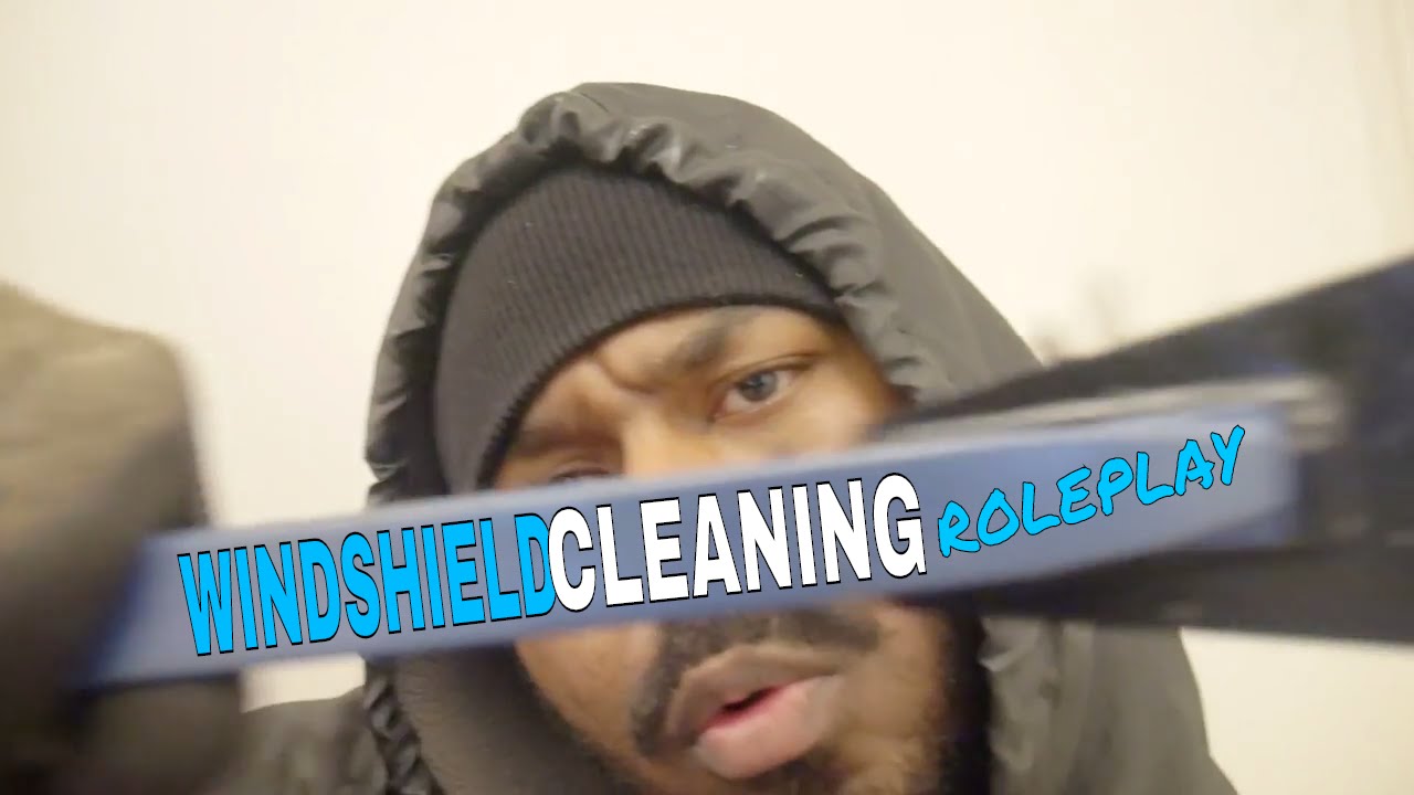 ❄️ ASMR Windshield Cleaning Roleplay ASMR Window Cleaning (Cleaner) for CAR WINDOW Various Triggers