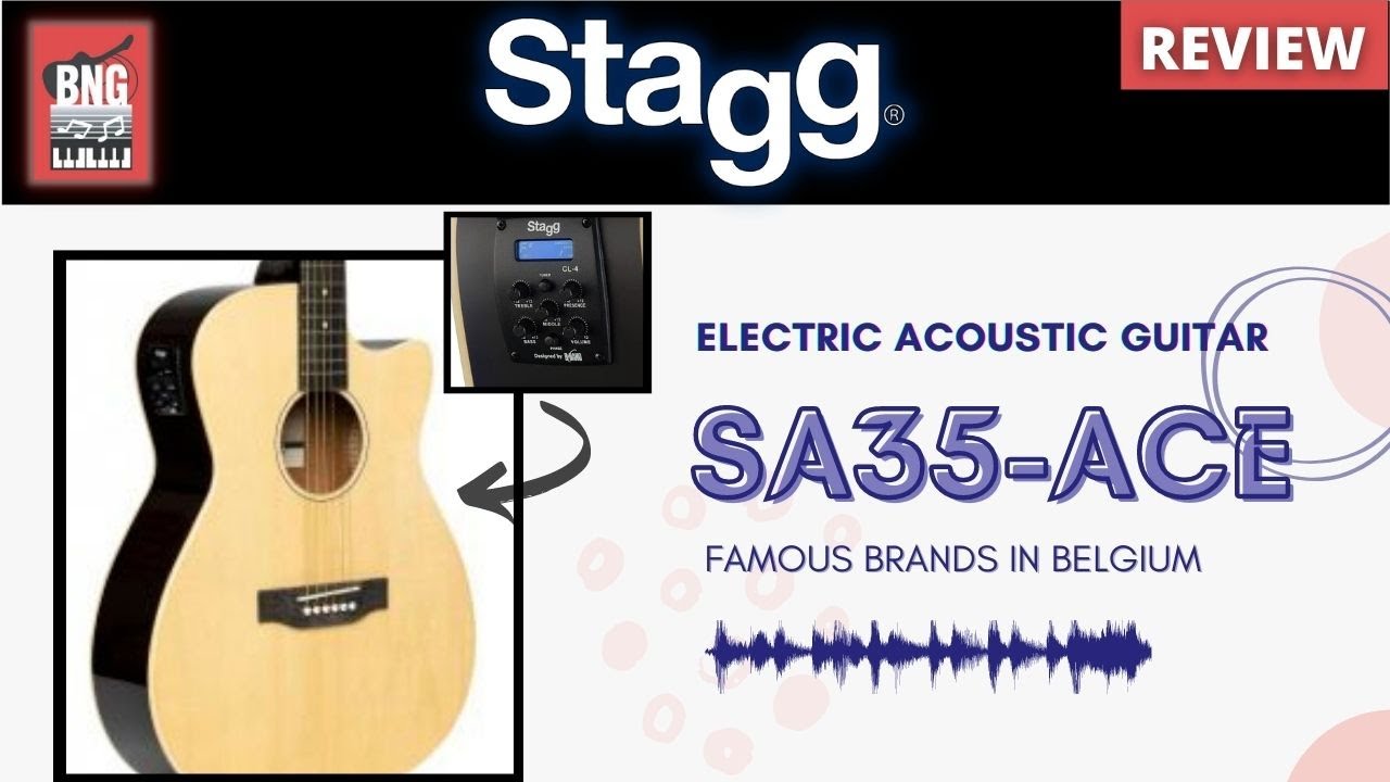 รีวิว I STAGG SA35-ACE กีตาร์โปร่งไฟฟ้าเสียงดีมาก Fingerstyle I เพื่อเธอตลอดไป - ศักดา อินคา | BNG