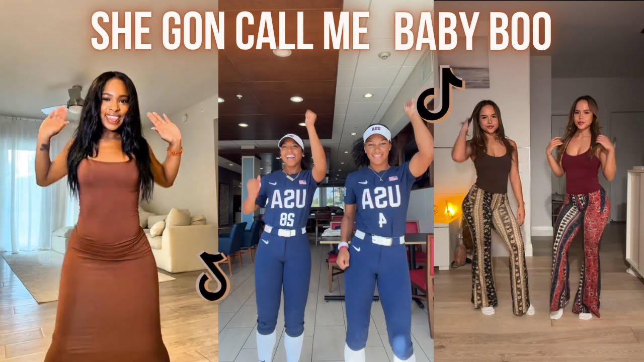 SHE GON CALL ME BABY BOO TIKTOK DANCE CHALLENGE COMPILATION | LITCHALLENGE #litchallenge #challenge