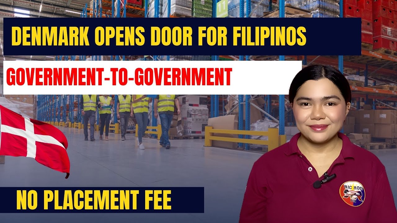 DENMARK OPENS DOORS for FILIPINOS 🇩🇰 | New Job Opportunities, Work Visa & Legal Hiring Guide 2026