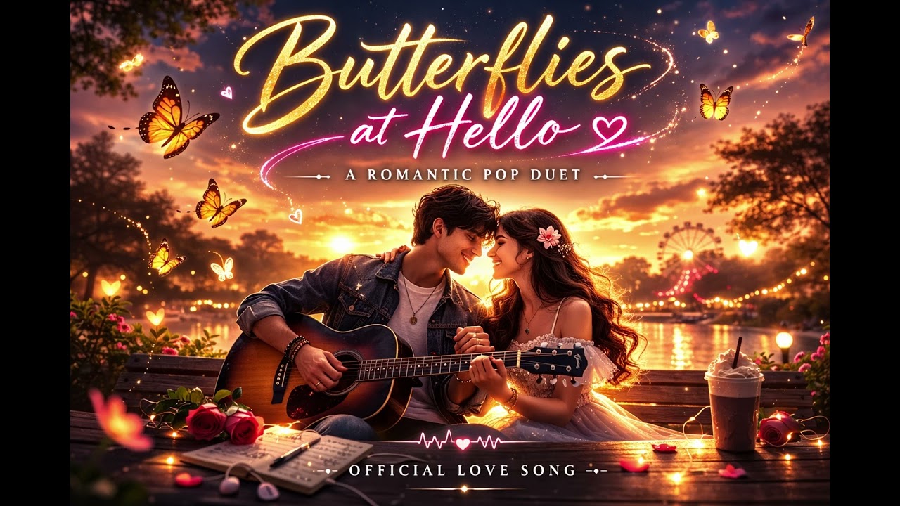Butterflies at Hello | Sweet First Romance Song
