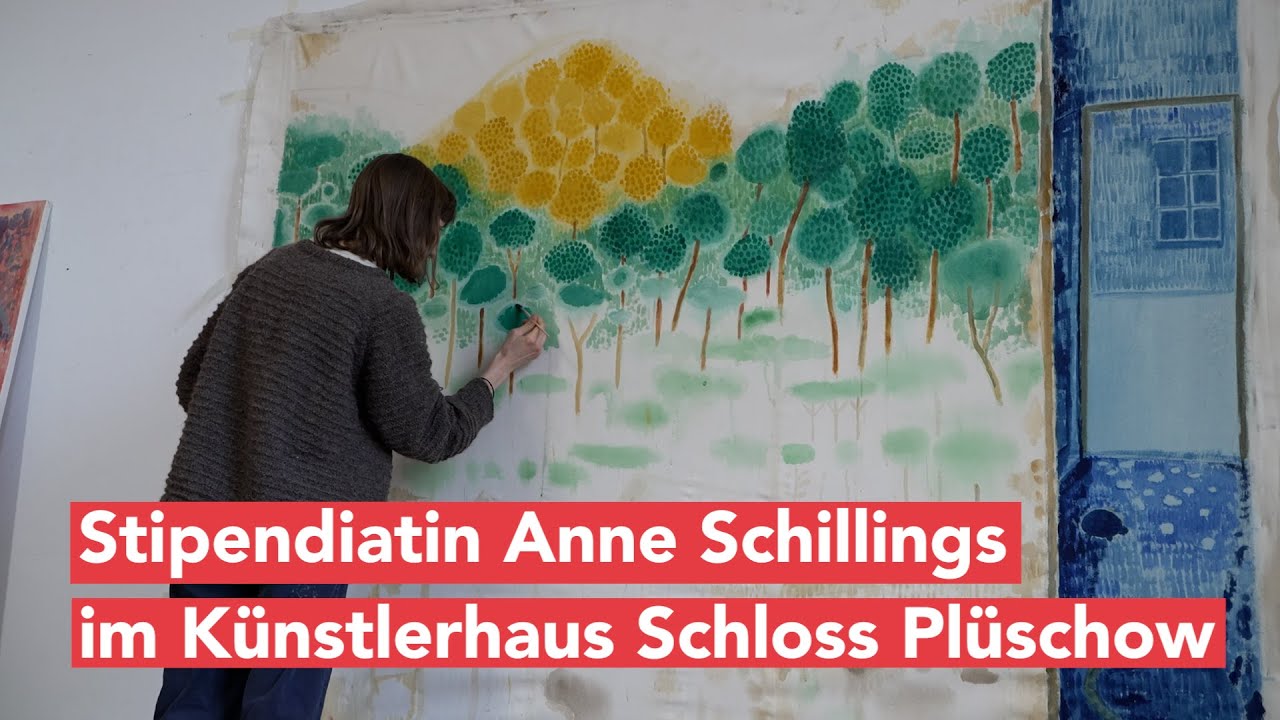 Fantastische Farbwelten: Anne Schillings im Künstlerhaus Schloss Plüschow