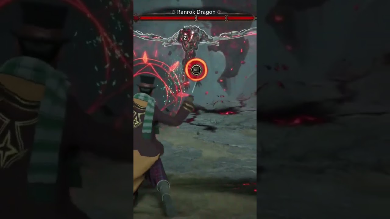 Avada Kedavra on Ranrok Dragon in Hogwarts Legacy - Avada Kedavra VS Ranrok