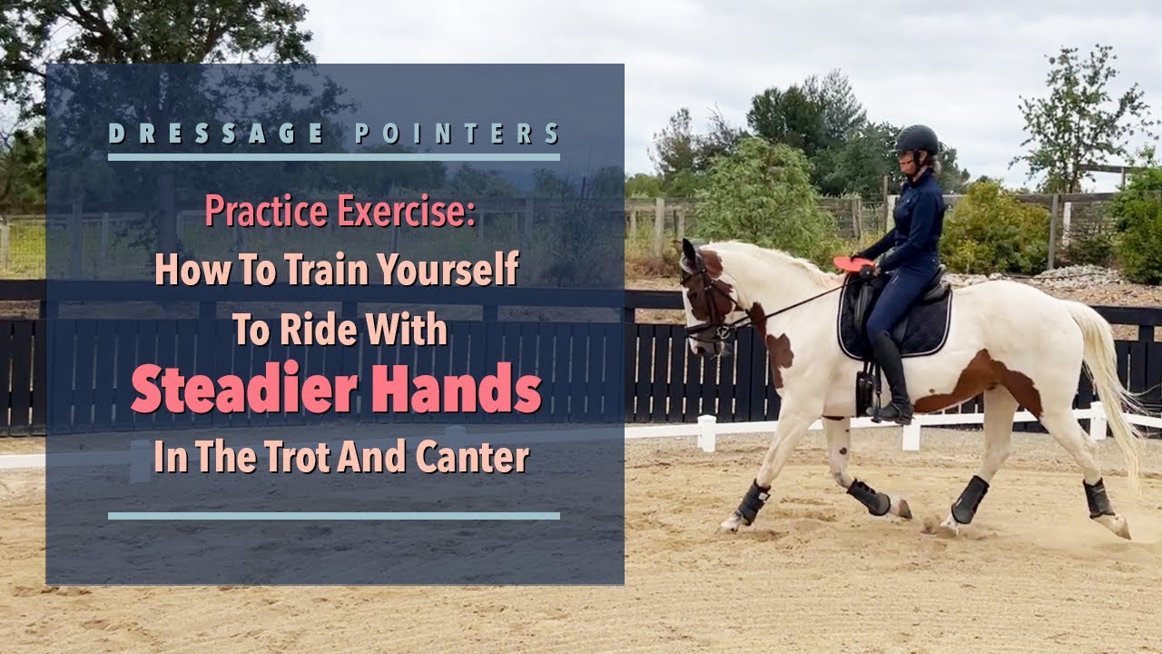 How To Train Yourself To Ride With Steadier Hands In The Trot And Canter