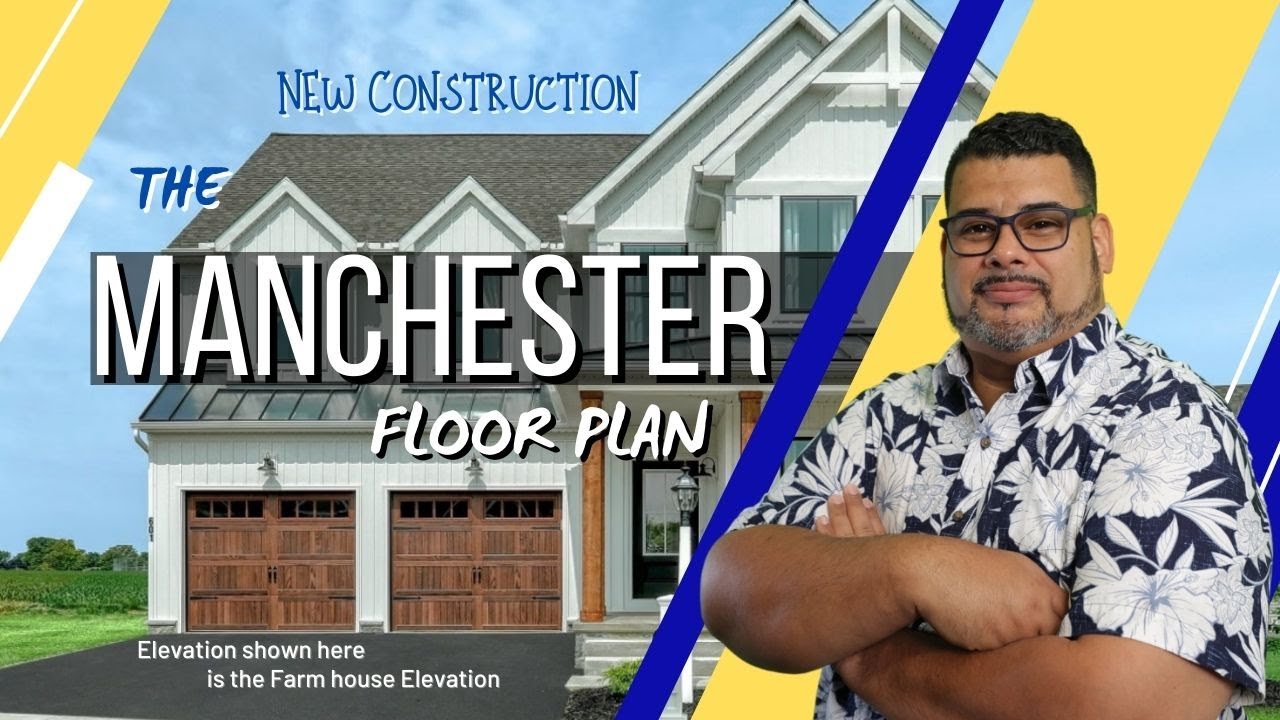 New Construction Homes in Lancaster Pennsylvania Keystone Custom Homes Manchester Floor Plan