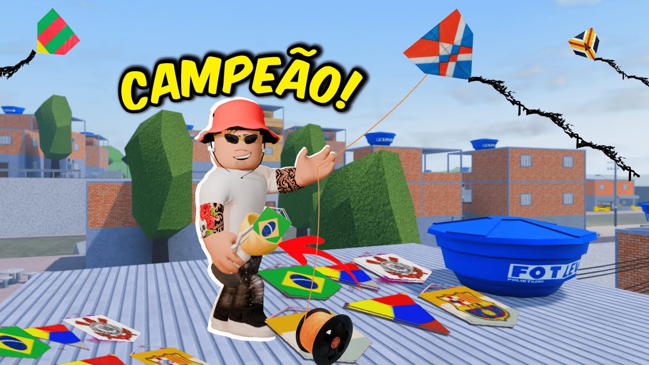 FUI O PRIMEIRO CAMPEÃO DO FESTIVAL de PIPA DA MINHA CIDADE!!🏆🪁Roblox Rp
