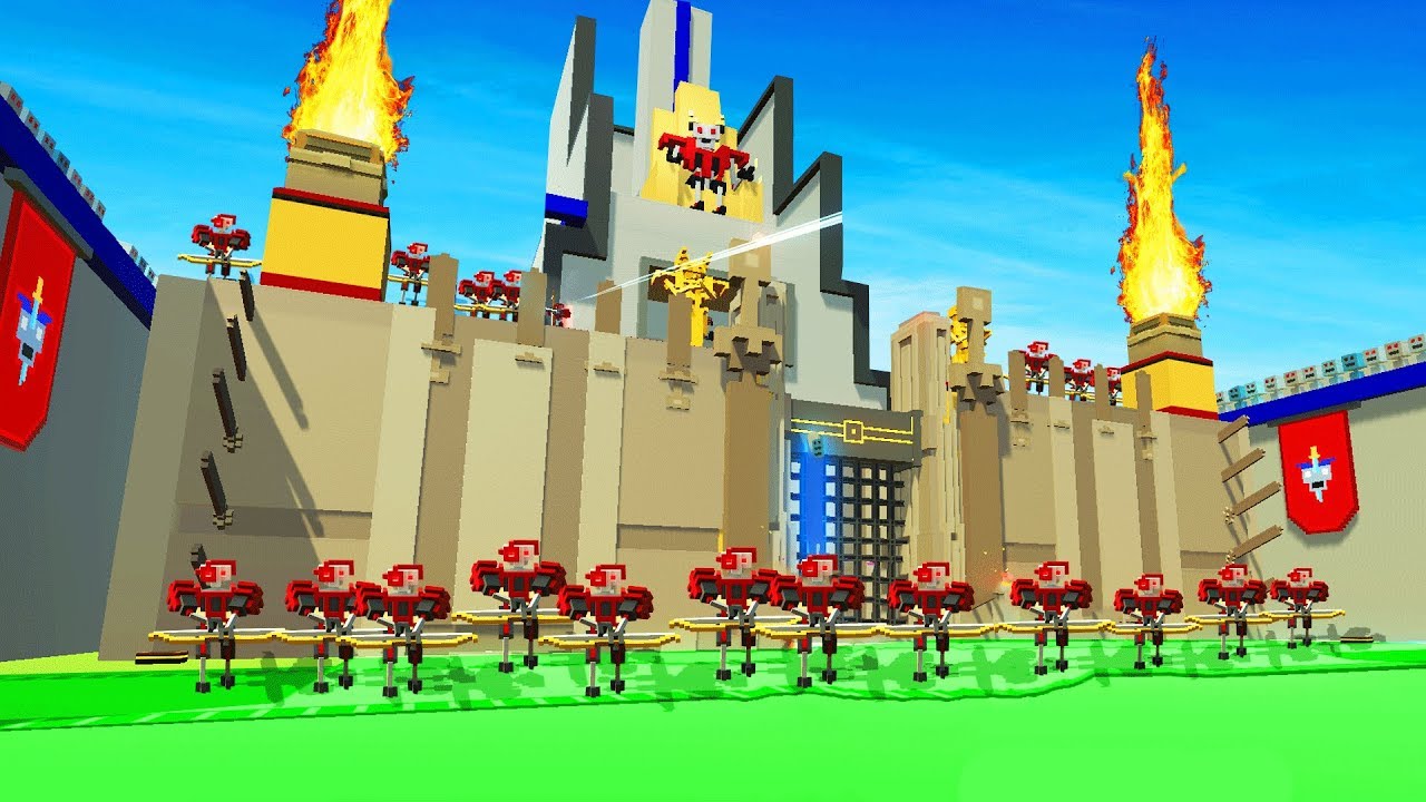 CASTLE CHALLENGE IN CLONE DRONE IN THE DANGER ZONE (Clone Drone in the Danger Zone Gameplay)
