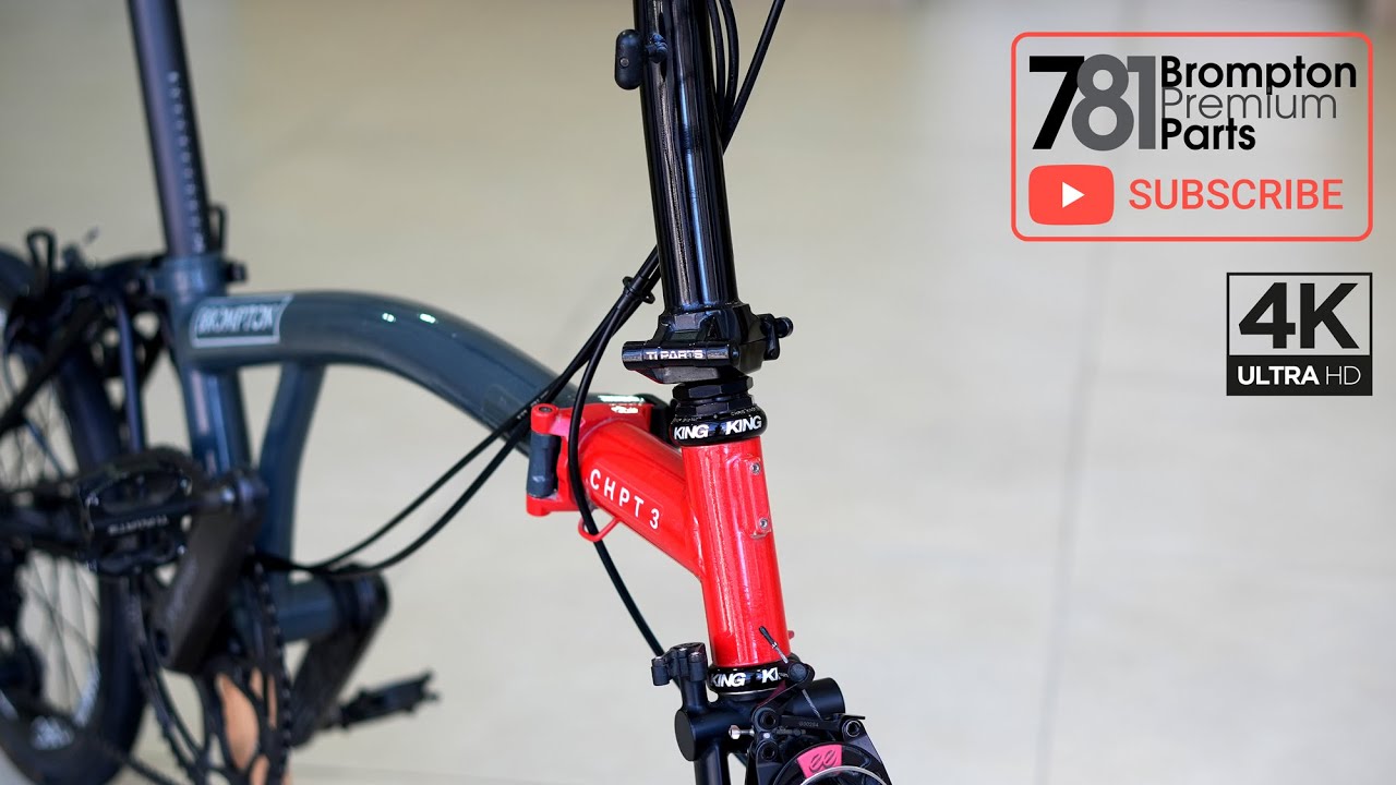 Titanium Stem for Brompton from Ti Parts Workshop - How to install - CHPT3 - DIY