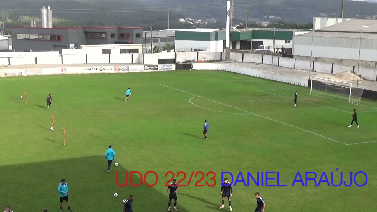 Treino Específico de guarda-redes - Bola no Espaço | U.D. Oliveirense 22/23 | Daniel Araújo