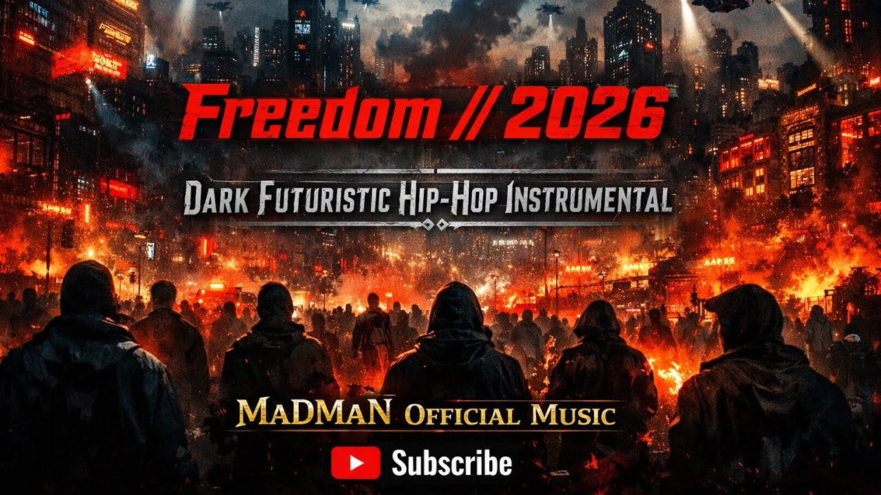 🔥 Freedom // 2026 🔥  Dark Futuristic Hip-Hop Instrumental | Industrial Trap | Cinematic Rebellion  