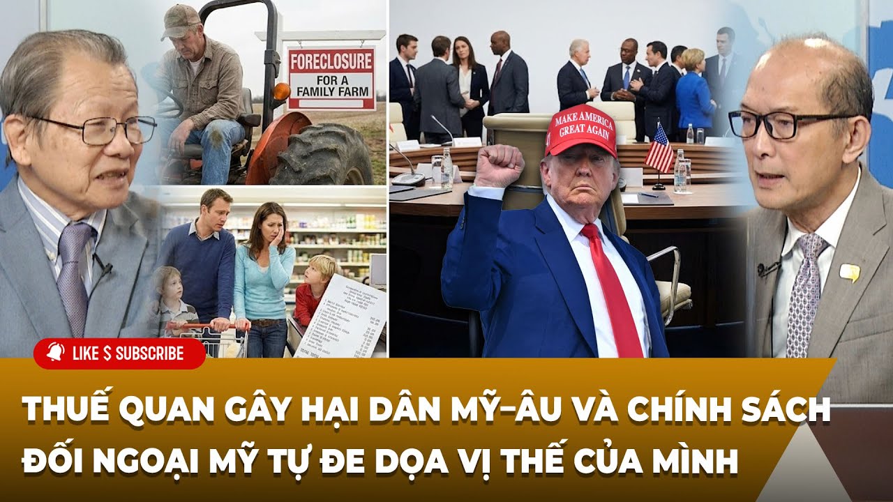 Tin Nổi Bật (01-19-2026) Thuế quan gây hại dân Mỹ–Âu và chính sách đối ngoại Mỹ đe dọa vị thế Trump