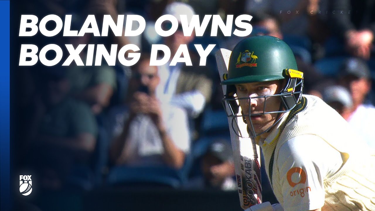 Mistrzowska klasa Bolanda w odbijaniu &ndash; ostatnia runda Boxing Day 2025 🔥 | The Ashes | Fox Cricket