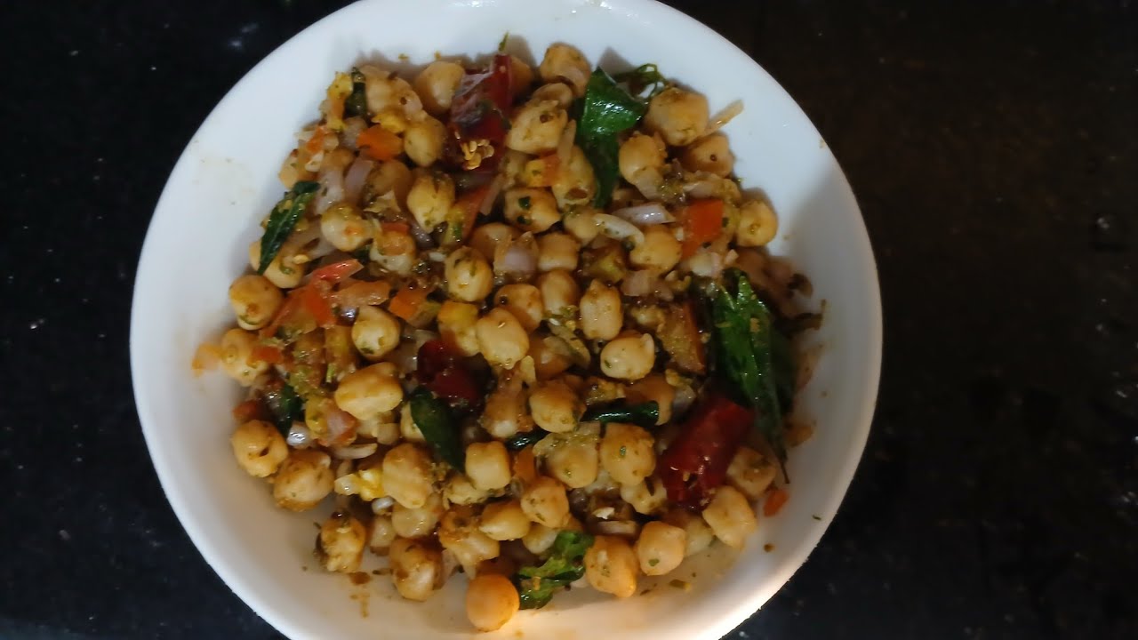 TASTY AND HEALTHY Kabooli senagalu tho chat In Telugu | GS Ruchulu 👌 😋