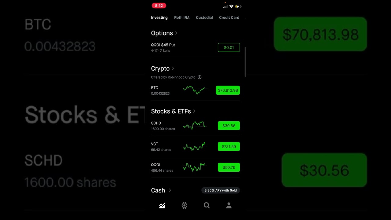 Portfolio update and news.  VGT stock split announced!