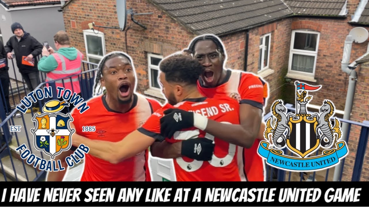 Luton Town 1-0 Newcastle away day vlog - KENILWORTH ROAD IS THE WORST PREM STADIUM EVER