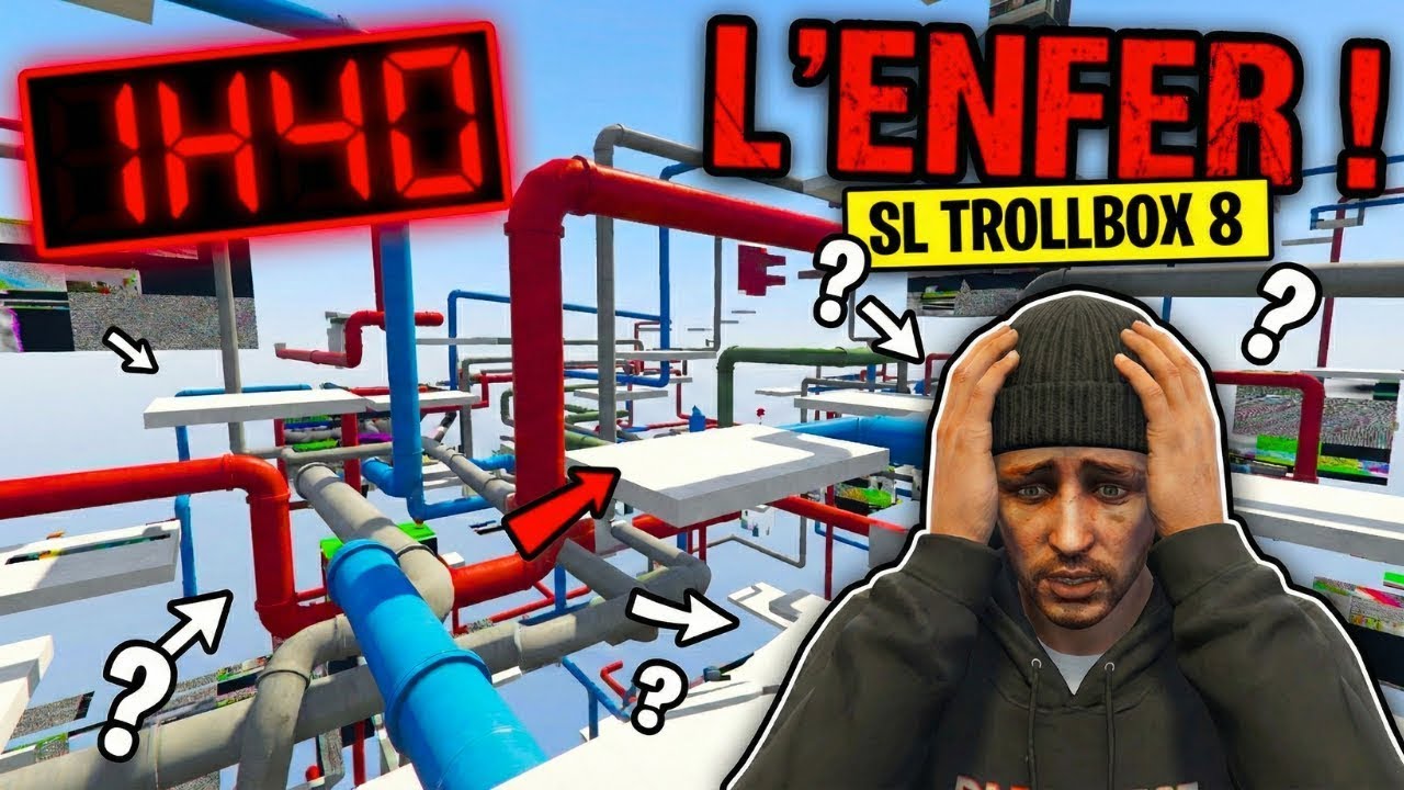 LE CRÉATEUR DE CETTE MAP EST UN GÉNIE DU MAL ! ON A PASSÉ 100 MINUTES DANS CE LABYRINTHE. POUR ÇA ?!