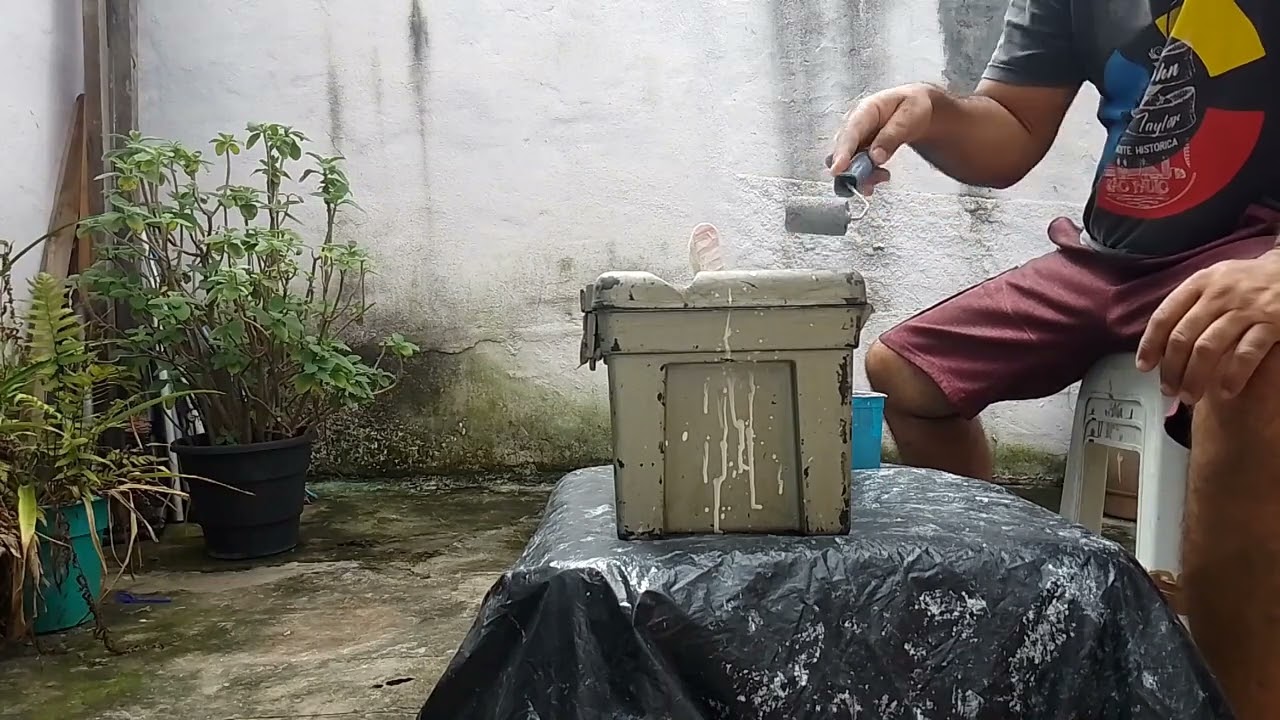 COMO PINTAR PVC COM TINTA ESMALTE