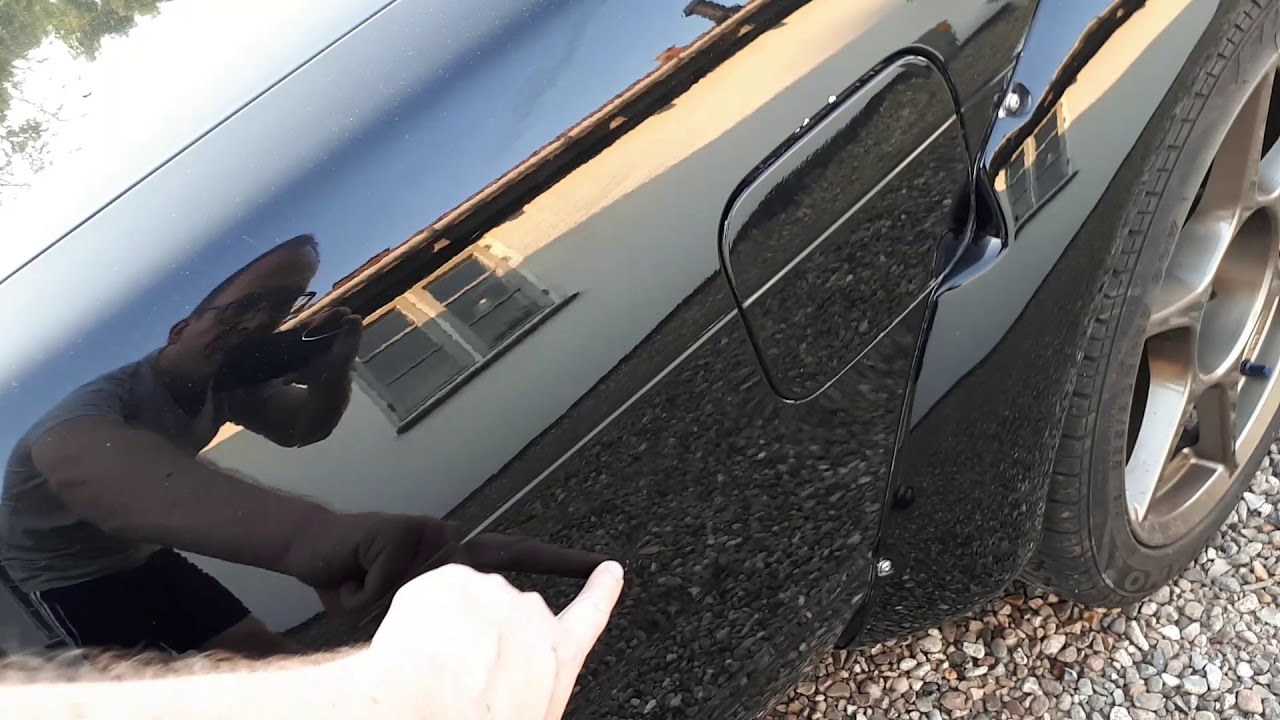 Nissan Silvia PS13 with LHD headlights from Mitsubishi Colt - startup and test drive.