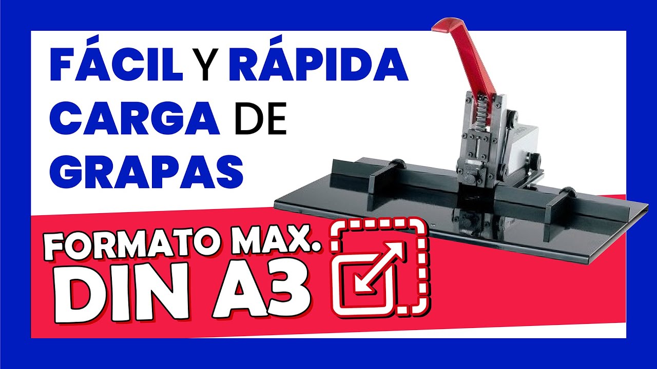 🅾️ Grapadora manual PROFESIONAL para papel de TACO Stago H 18 T