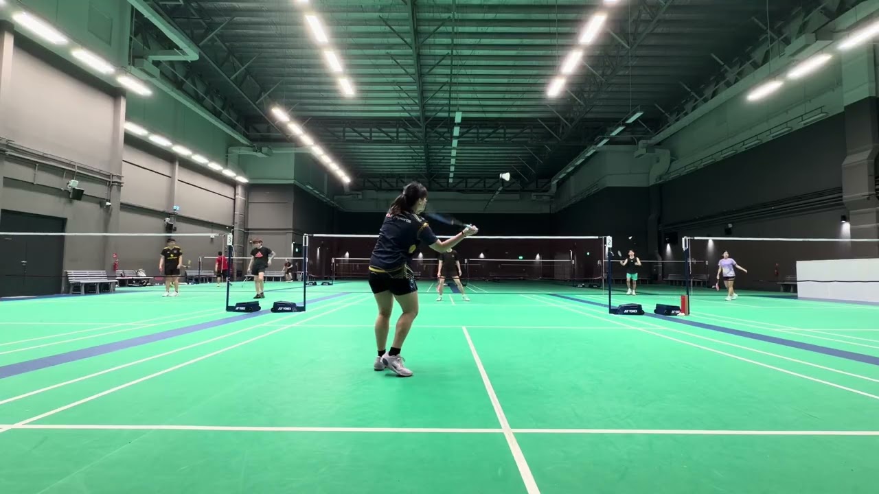 Badminton 02/03/2026 (After re-string and grip)