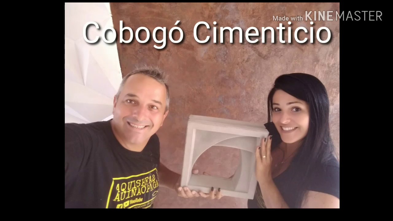COBOGÓ CIMENTICIO - COMO FAZER COBOGO DE GESSO - GESSO E CIMENTO - GESSO 3D