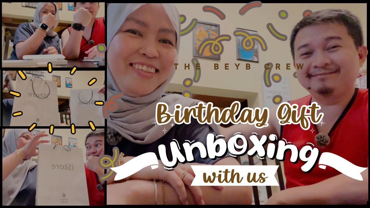 UNBOXING BIRTHDAY GIFT FOR BEYB (and a little something for me too!)🎁✨