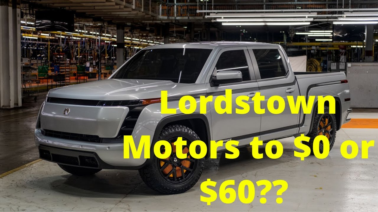 Lordstown Motors to $0 or $60?? HUGE LORDSTOWN MOTORS NEWS!! BANKRUPTCY FILED?? RIDE STOCK ANALYSIS
