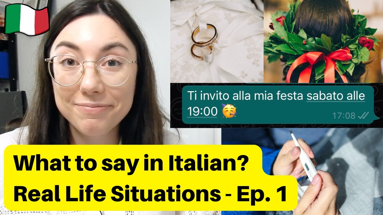 What to say in Italian in these situations? Answering your questions and doubts! (PART 1)