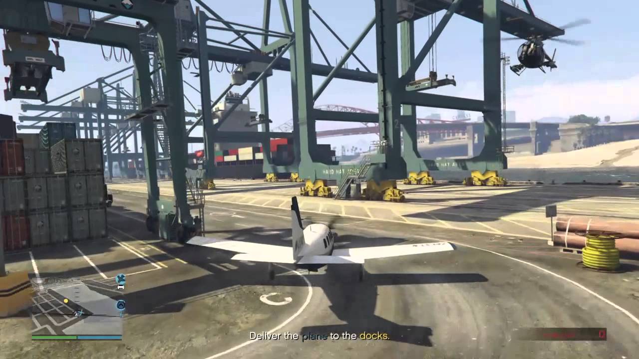 GTA online: Best way to land the plane in 