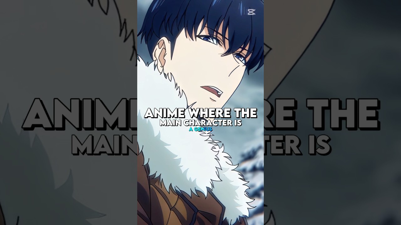 Anime where the main character is a genius | part 1 #shorts #anime #animeedit