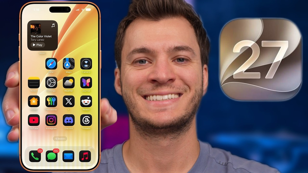 iOS 27 - This is a First!