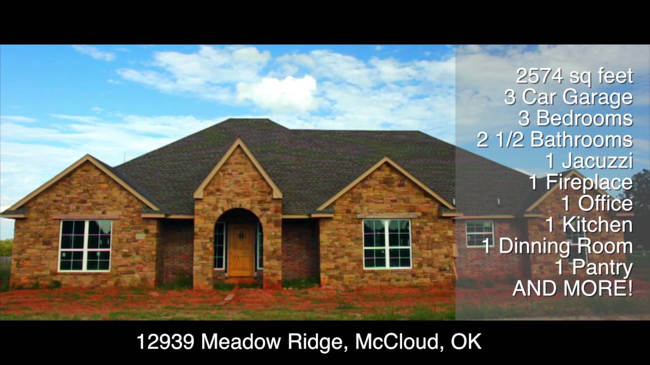 New Home For Sale In  McCloud, OK