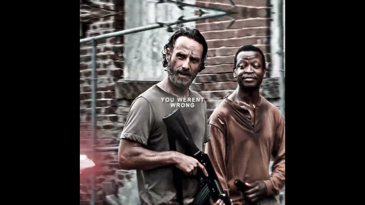 I kill him | Rick Grimes Edit | fangs remix