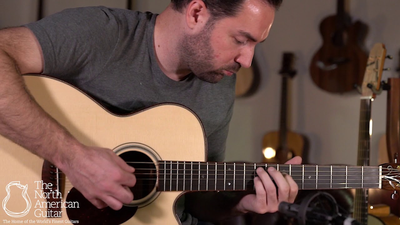 Santa Cruz Custom OM Cutaway Acoustic Guitar - Played by Carl Miner