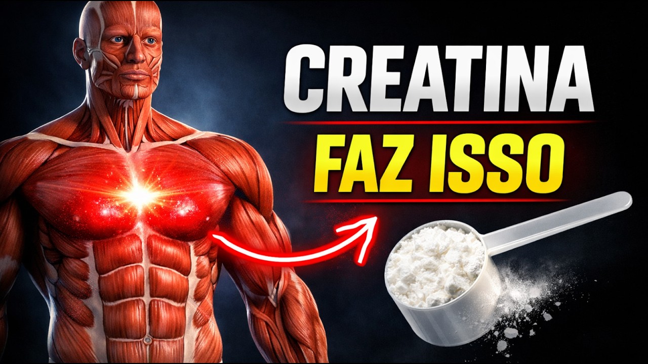 Depois Que Você Começa a Tomar Creatina, Seu Corpo Não Funciona Mais Igual