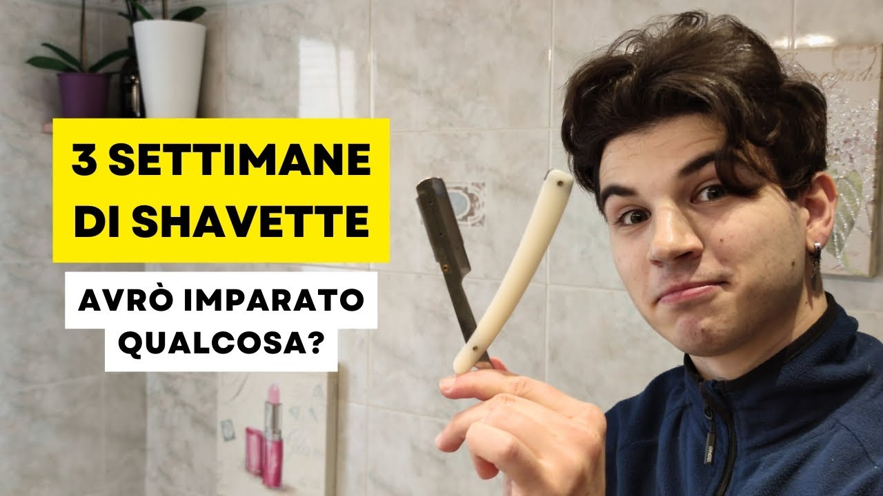 FINALMENTE SHAVETTE // Universal Mezza Lama. Mi sarò fatto male?