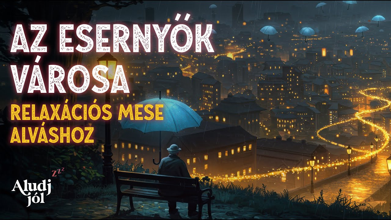 💫Meditációs esti mese felnőtteknek - Az esernyők városa