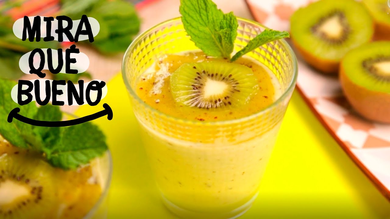 Mousse de kiwi - Mira qué bueno
