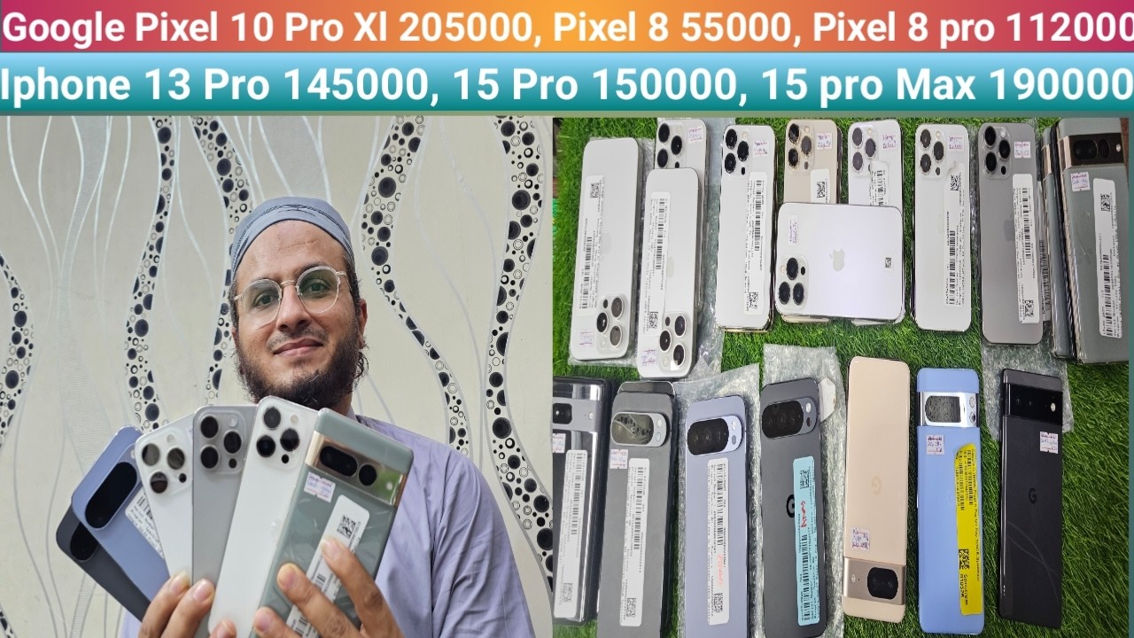 Google Pixel 10 pro Xl, 9 pro Xl, 8pro, 7pro, 8, Iphone 15 pro Max 15 pro, 13 Pro Available