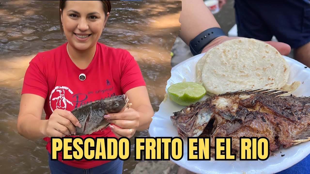 ¡Nos Fuimos al Río! 🐠 a comer pescado frito con @NoeBoquinTv 