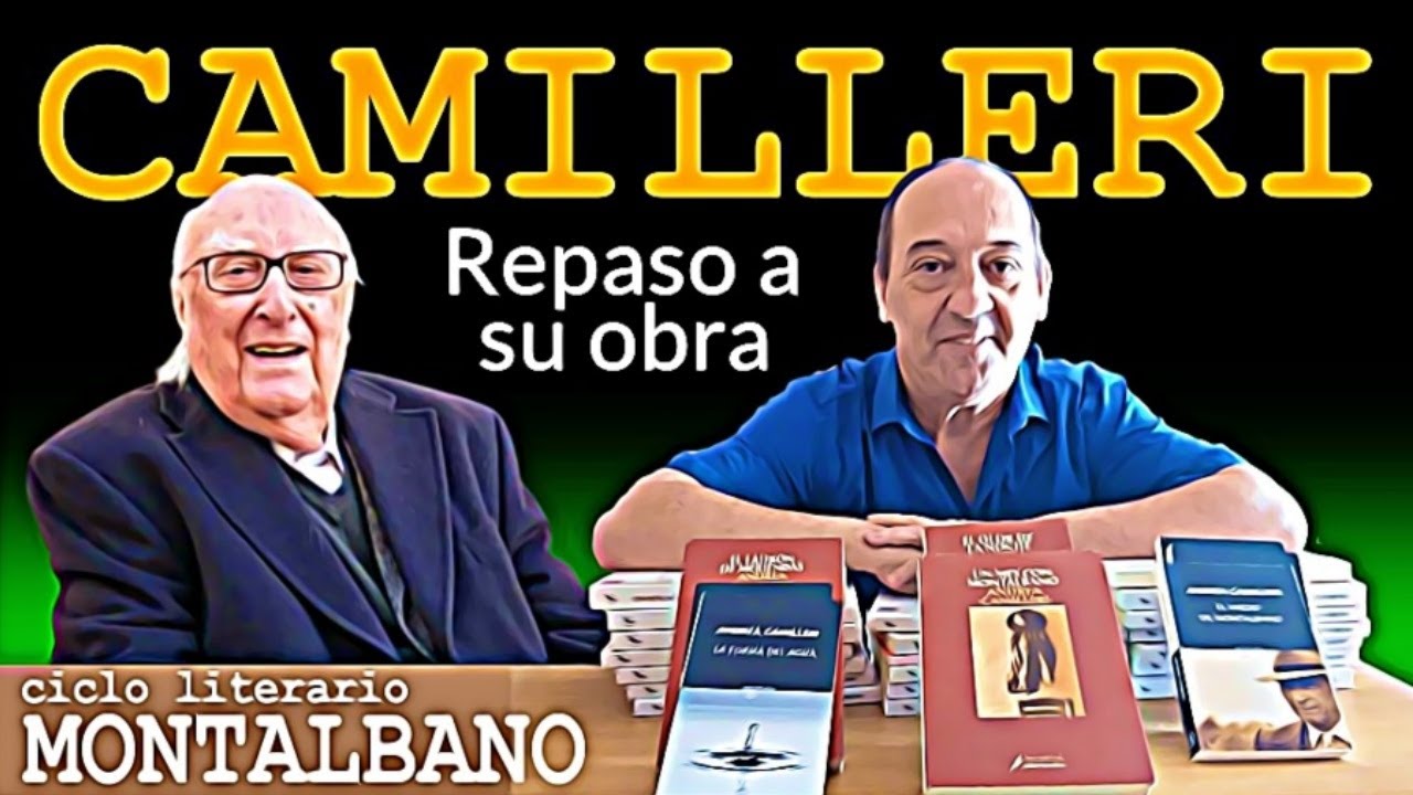 ANDREA CAMILLERI 📚 Ciclo literario COMISARIO MONTALBANO