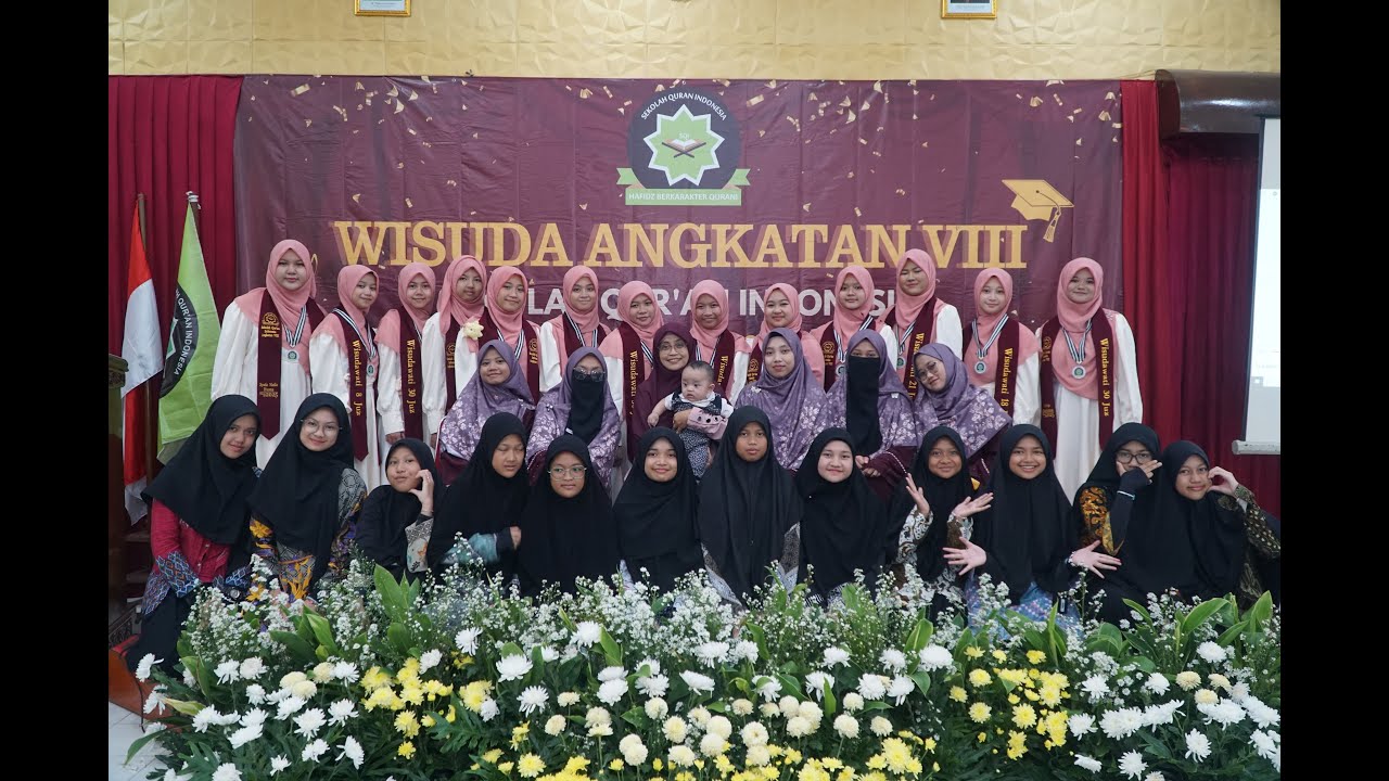 VIDEO WISUDA ANGKATAN VIII SEKOLAH QUR AN INDONESIA