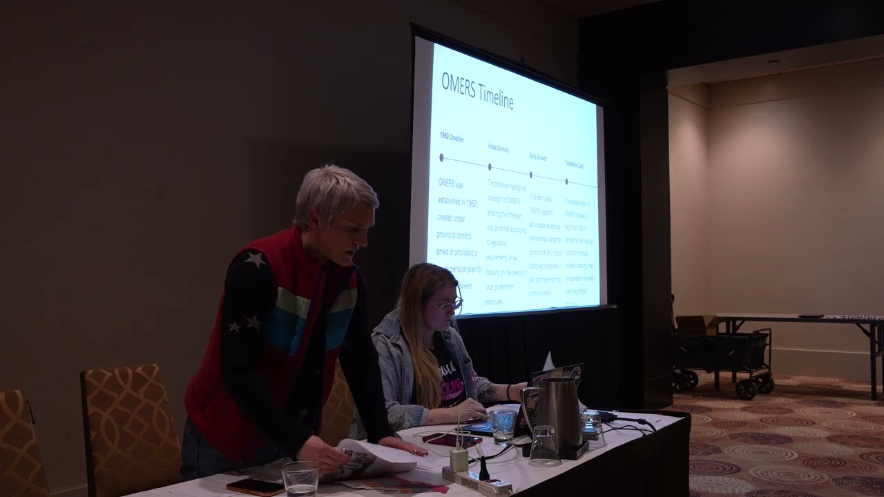 OMERS Reference Group Spring School Presentation