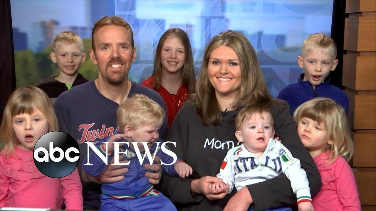 Couple who struggled with fertility has 7 children after winning an IVF raffle