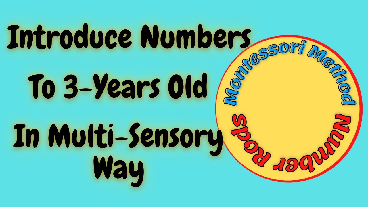 Number Rods/ Numeral Rods / Montessori Method Of Introduction Of Numbers