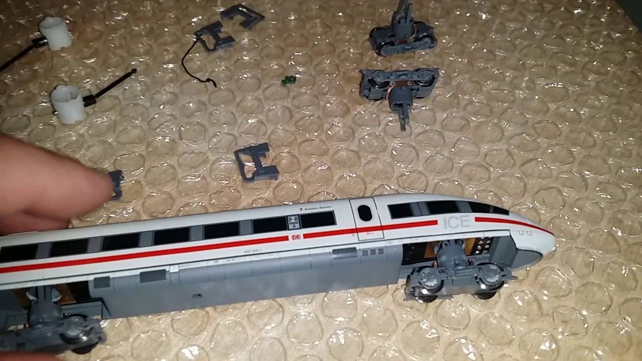 Spur N Modellbahn Anlage Piko ICE 3 Arnold muss restauriert werden
