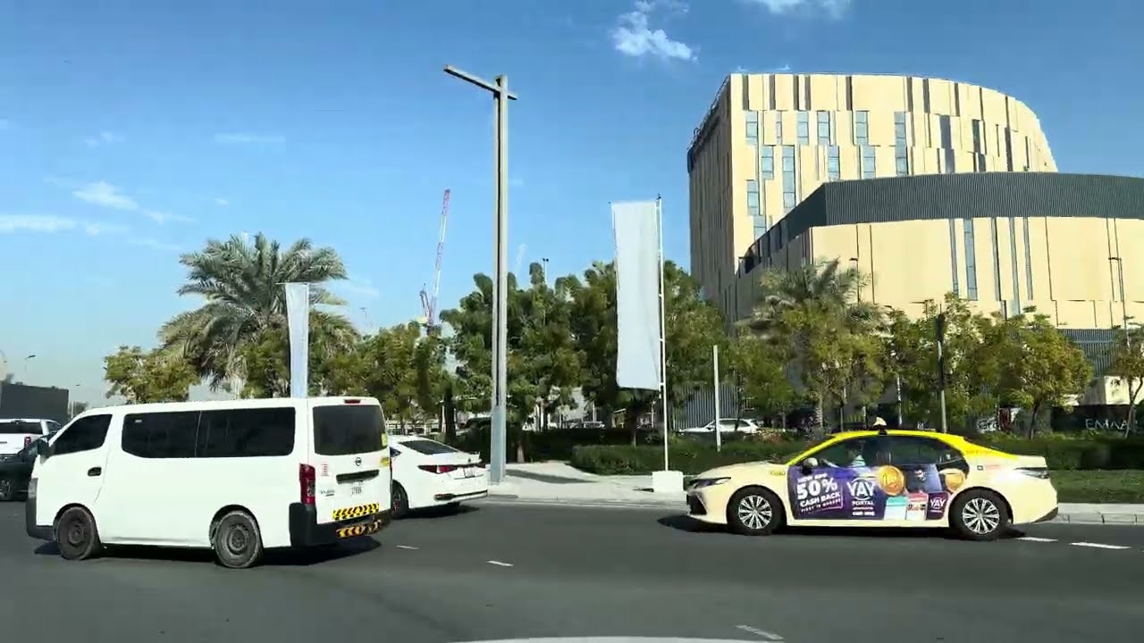 Maple 3 Dubai Hills to The Greens 🇦🇪 | Relaxing Drive | 4K 60FPS 3 February 2026