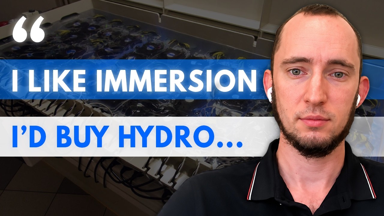 Hydro vs Immersion: Bitcoin Mining Infrastructure Reality Check w/ Matthew Carson