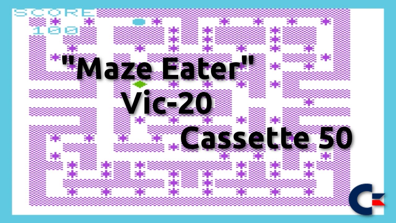 Maze Eater (Commodore Vic-20 Cassette 50 Game 1)