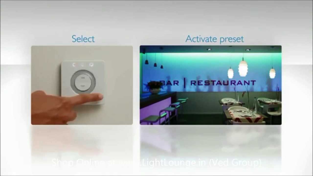 Restaurant Application - Philips Dynalite & Philips Lighting Control (1080p HD Video)